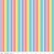 Fabric Riley Blake Basics White/Rainbow 1/8" Stripes by the Quarter Yard C495-RAINBOW